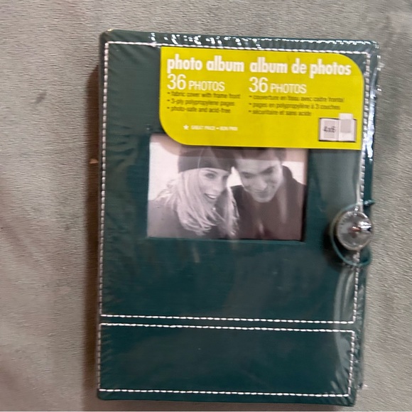 Lot of 2 wood frame & photo album for 4” x 6” photo - Picture 6 of 6